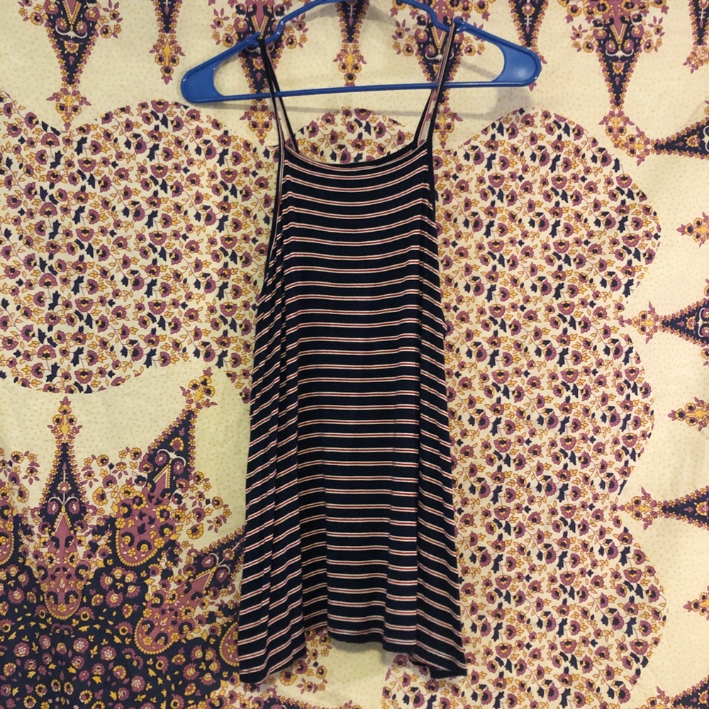 Red White and Blue Halter Tank